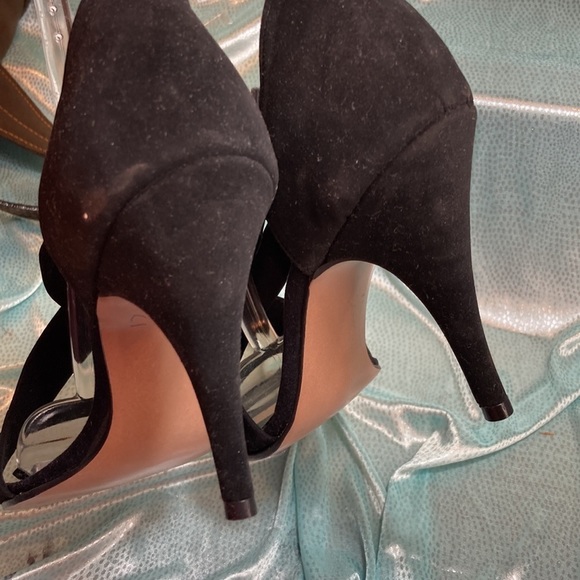 Vintage 80’s black pumps w/cross over strap brand new! 3 size 6m Qualicraft - Picture 4 of 5